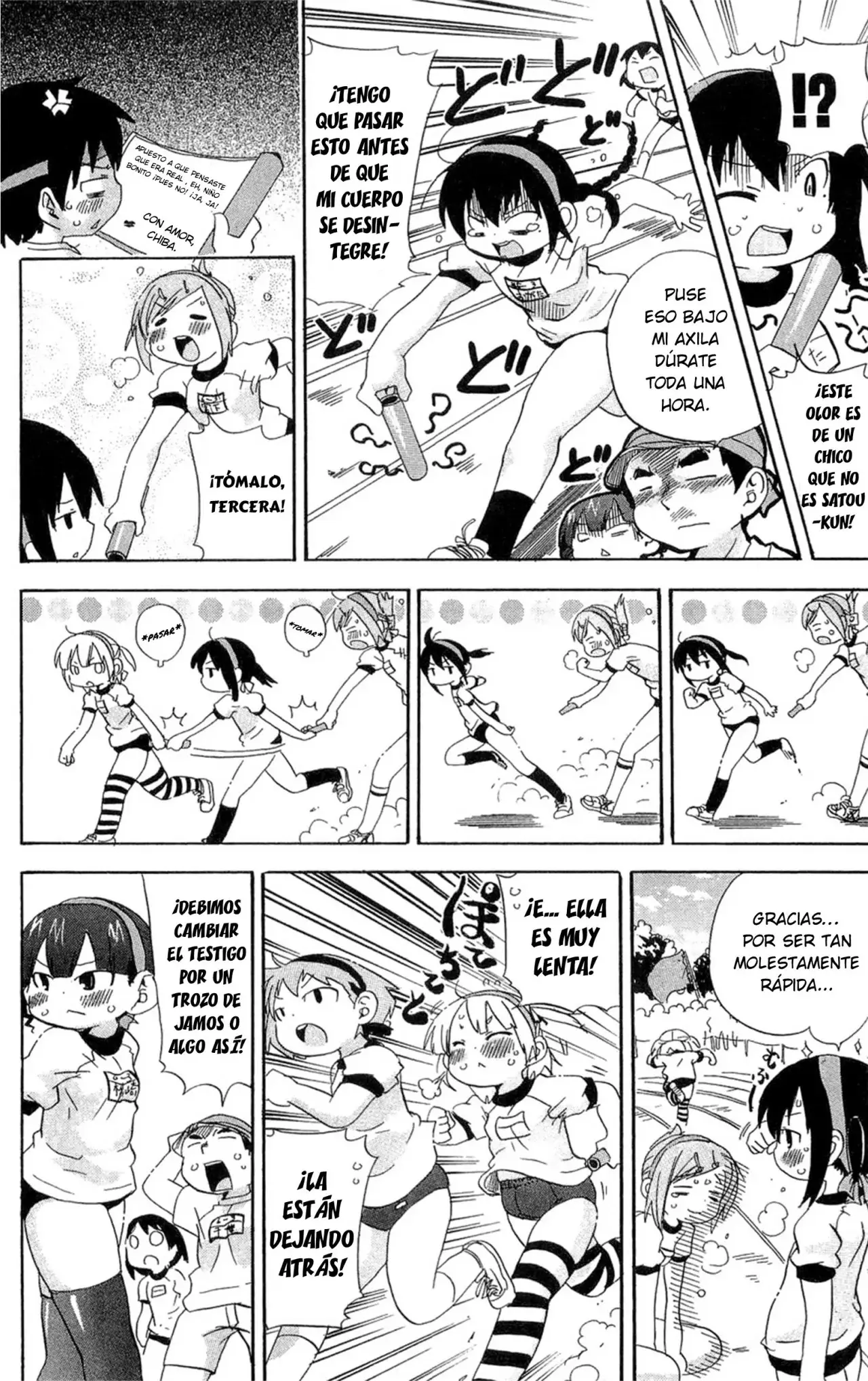 Mitsudomoe capítulo 111, página 8