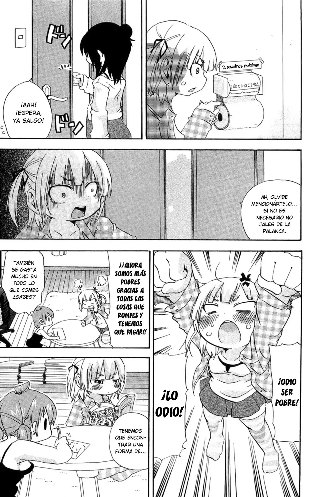 Mitsudomoe capítulo 114, página 4