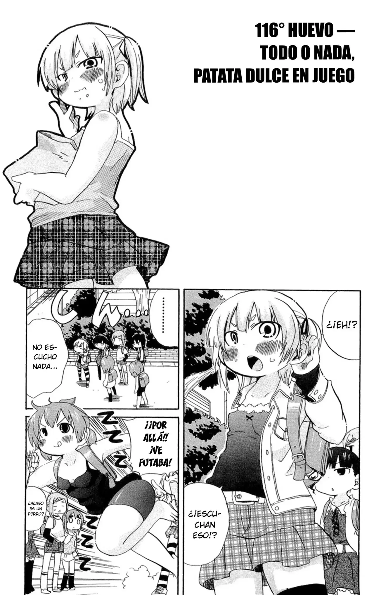 Mitsudomoe capítulo 116, página 5