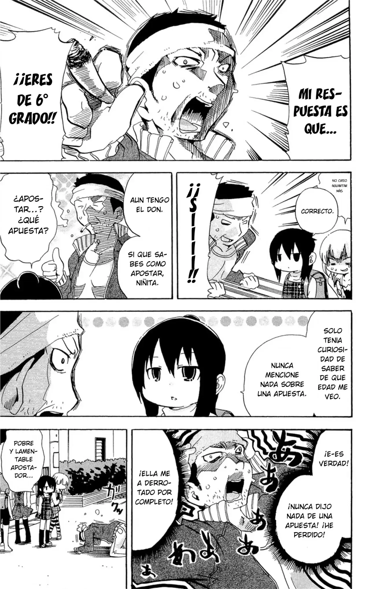 Mitsudomoe capítulo 116, página 11