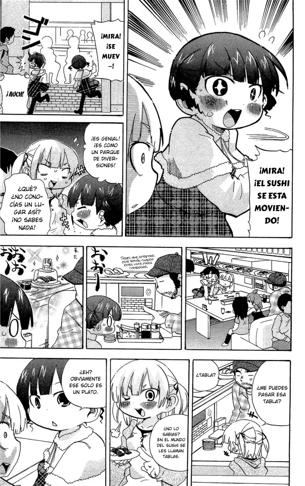 Mitsudomoe capítulo 119, página 8