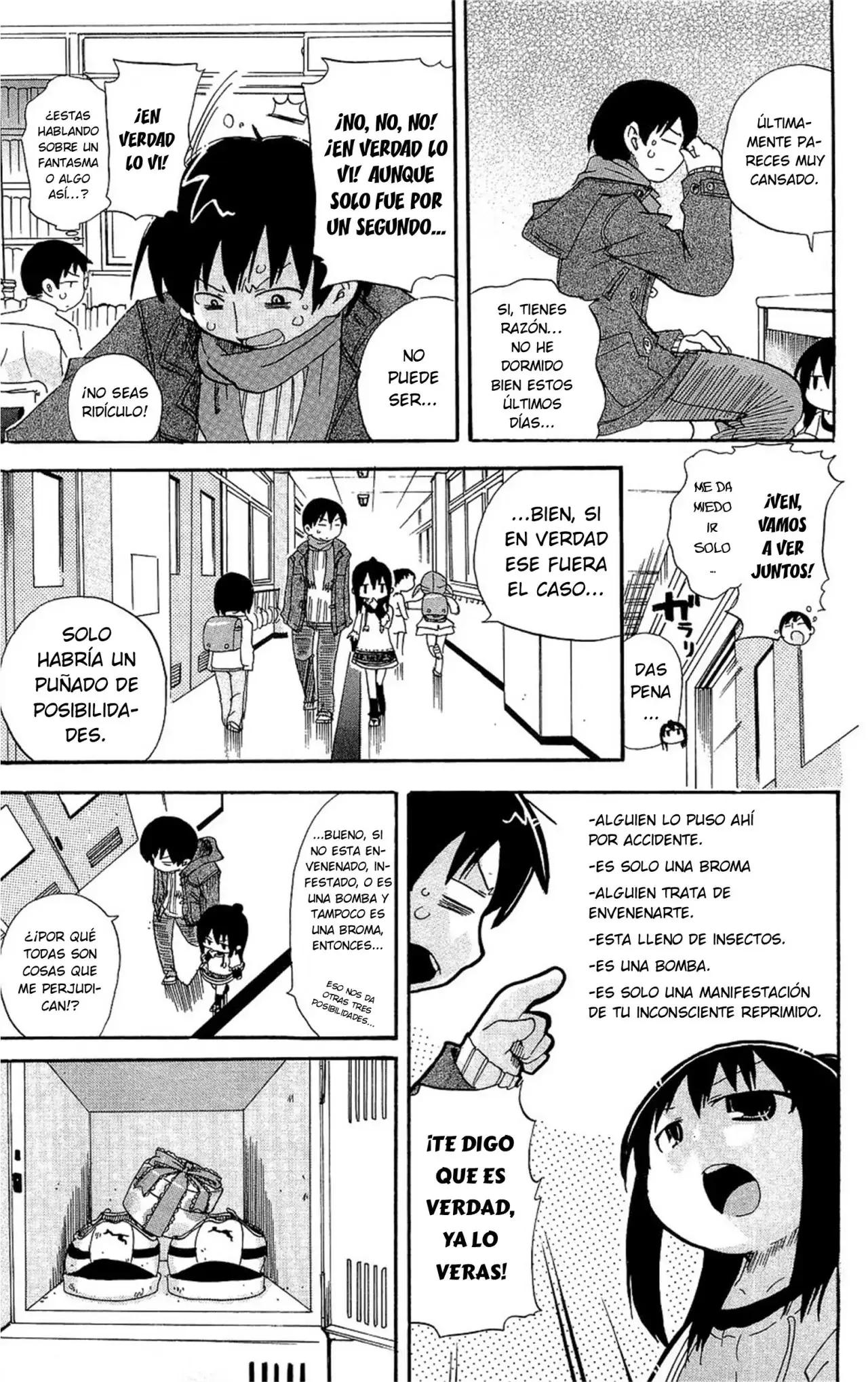 Mitsudomoe capítulo 130, página 4
