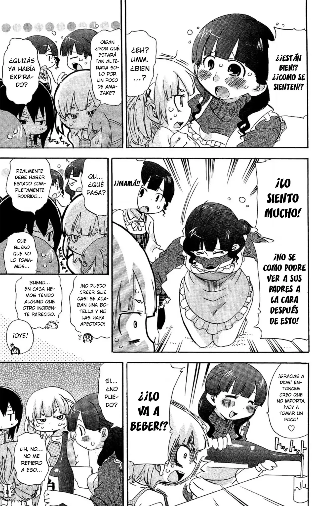 Mitsudomoe capítulo 131, página 8