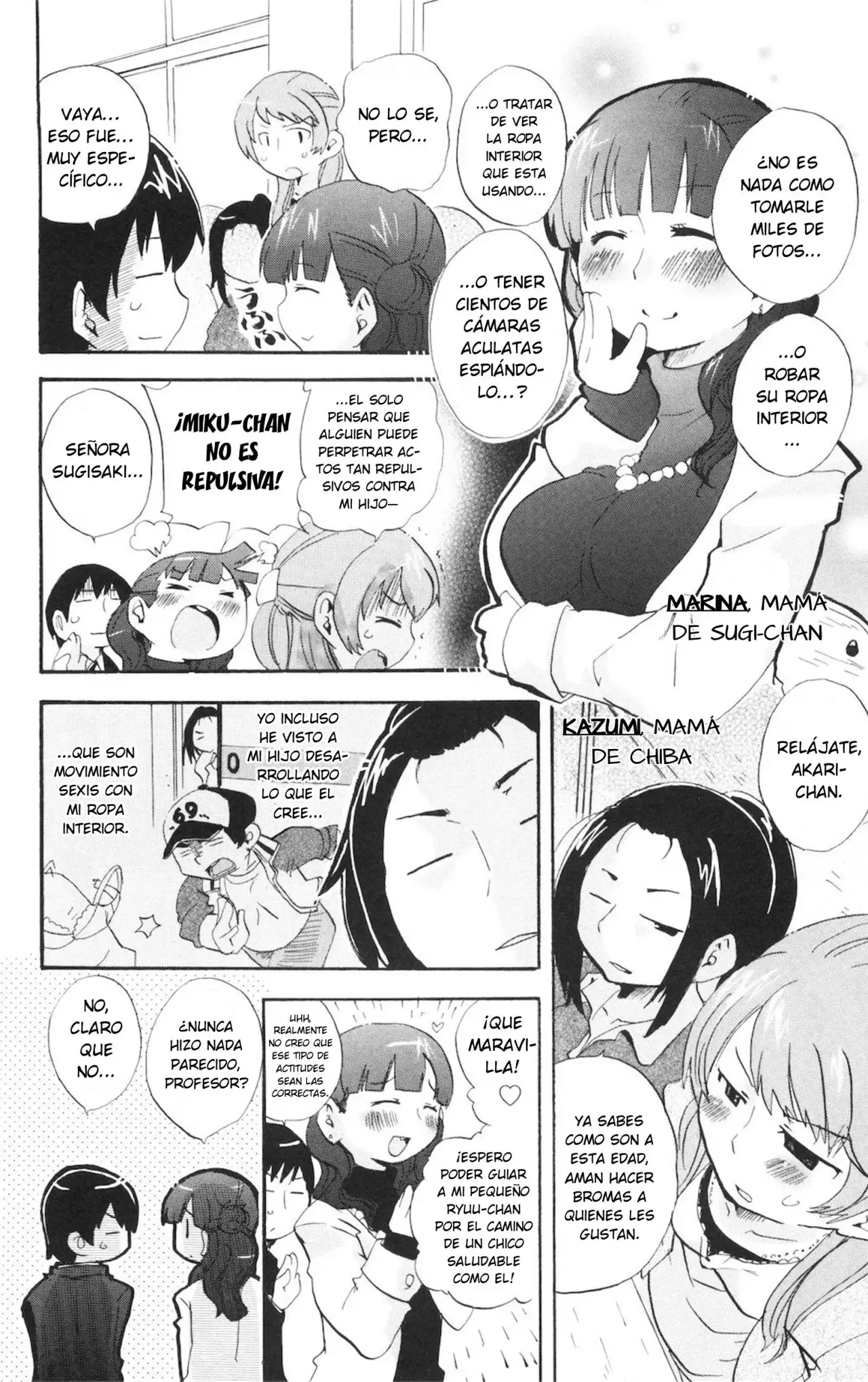 Mitsudomoe capítulo 135, página 8