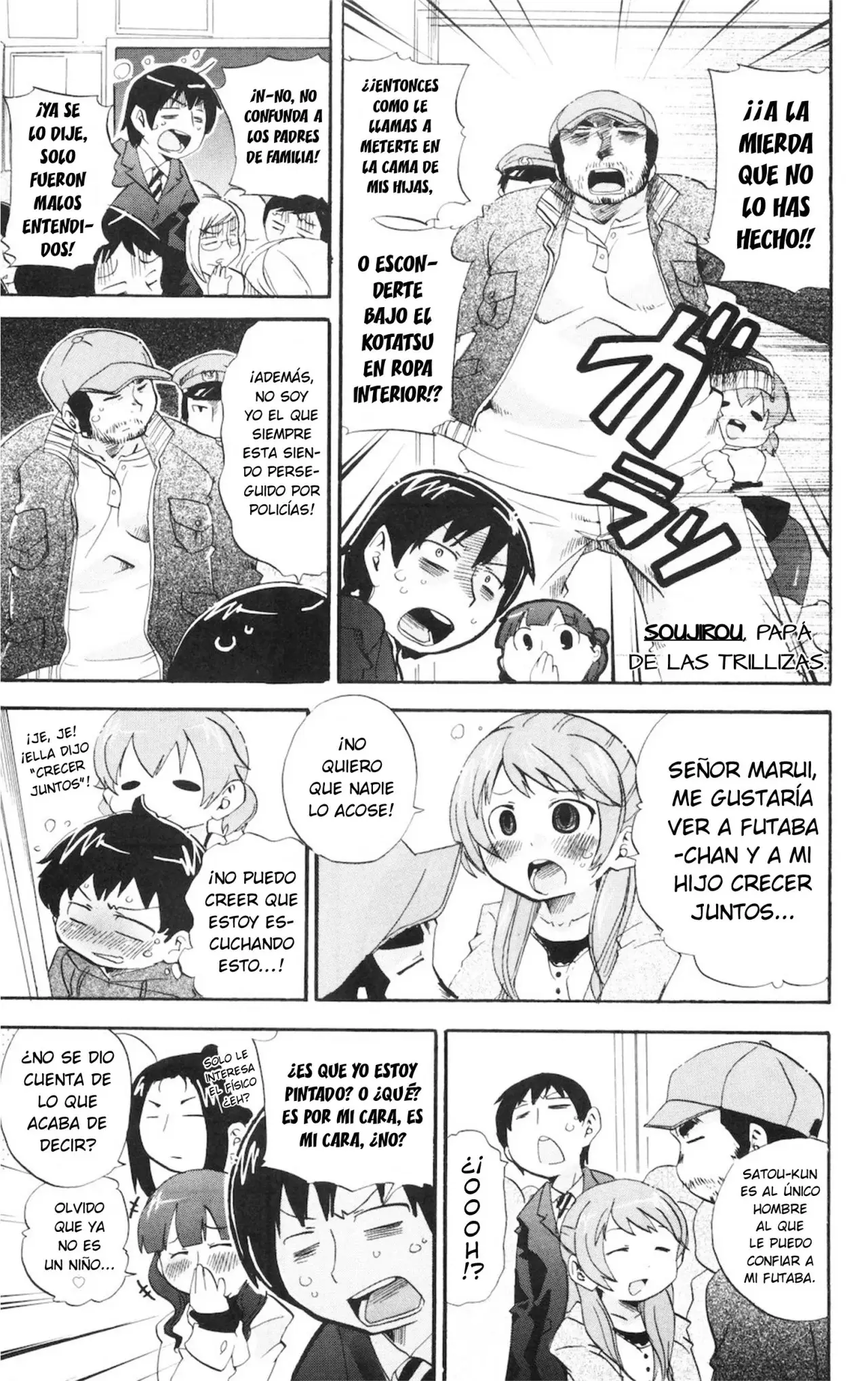 Mitsudomoe capítulo 135, página 9