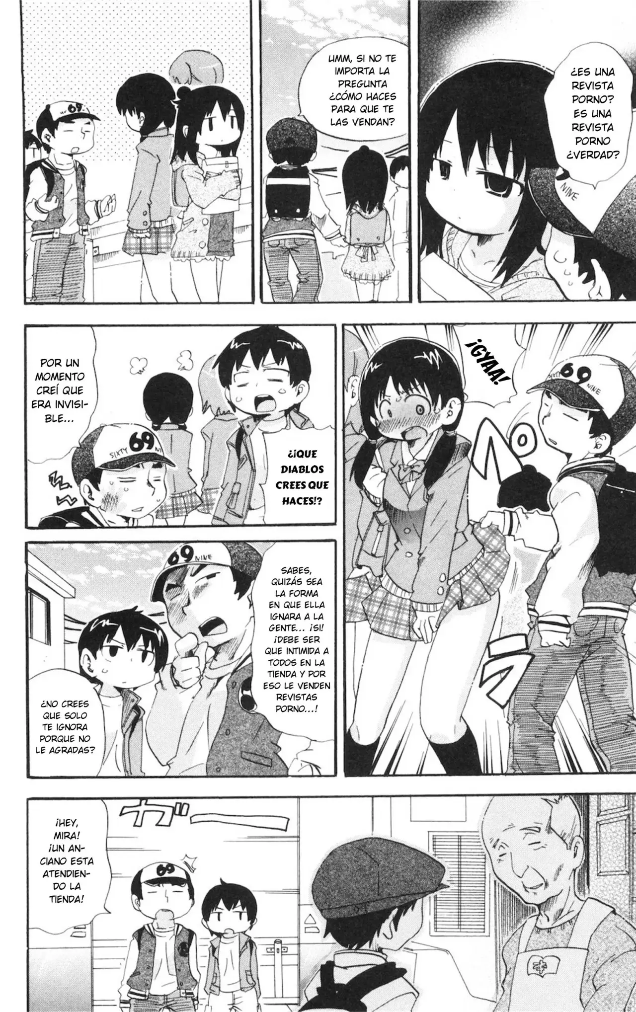 Mitsudomoe capítulo 137, página 3