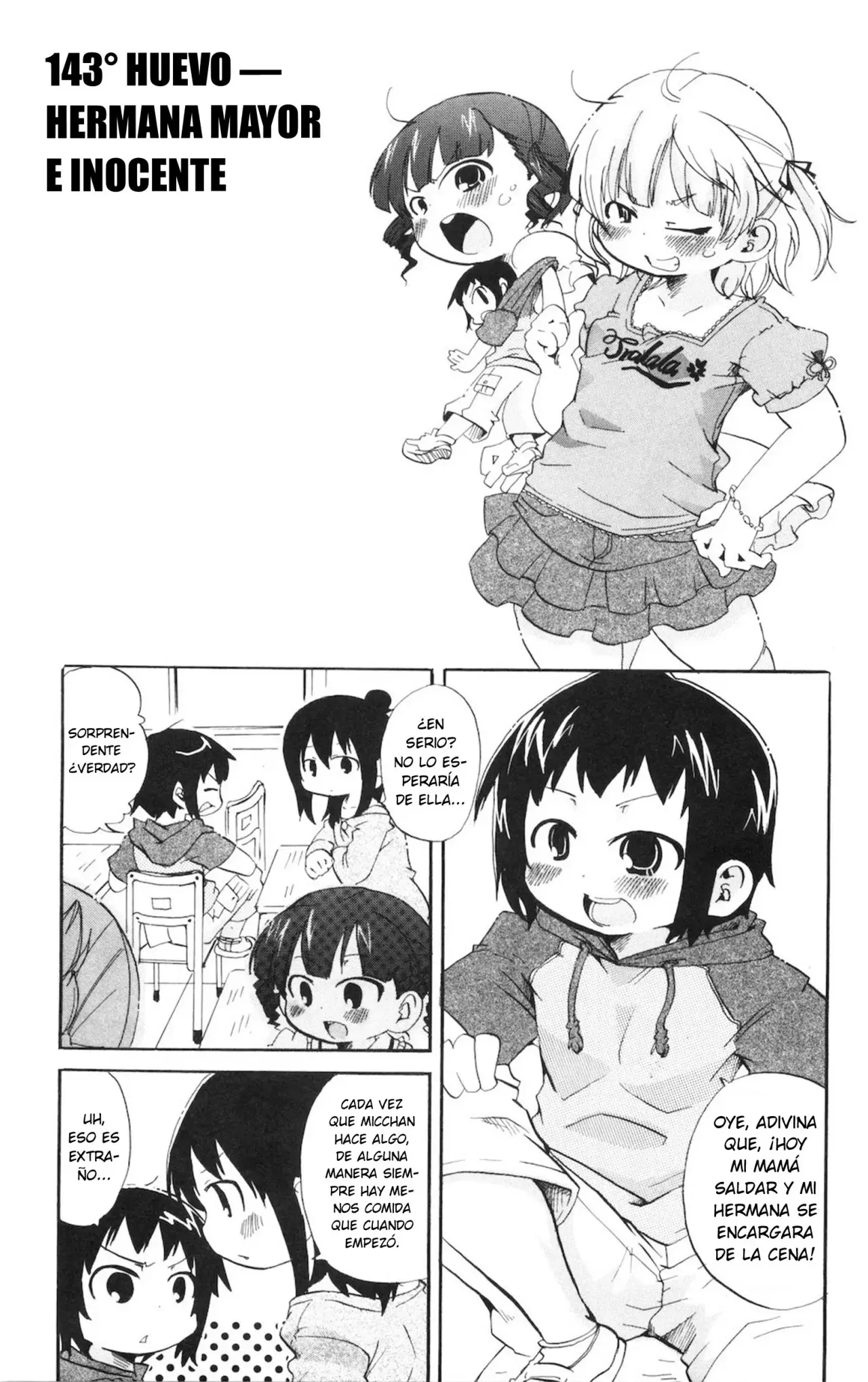 Mitsudomoe capítulo 143, página 2