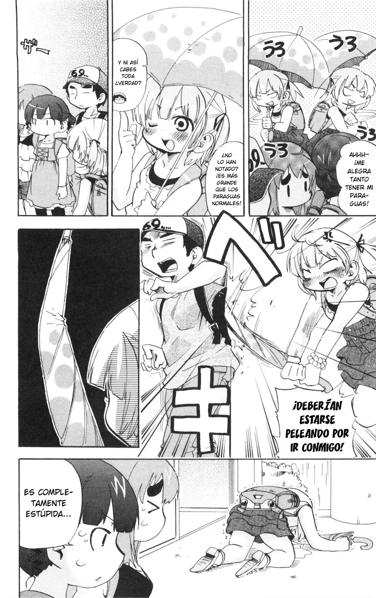 Mitsudomoe capítulo 148, página 3