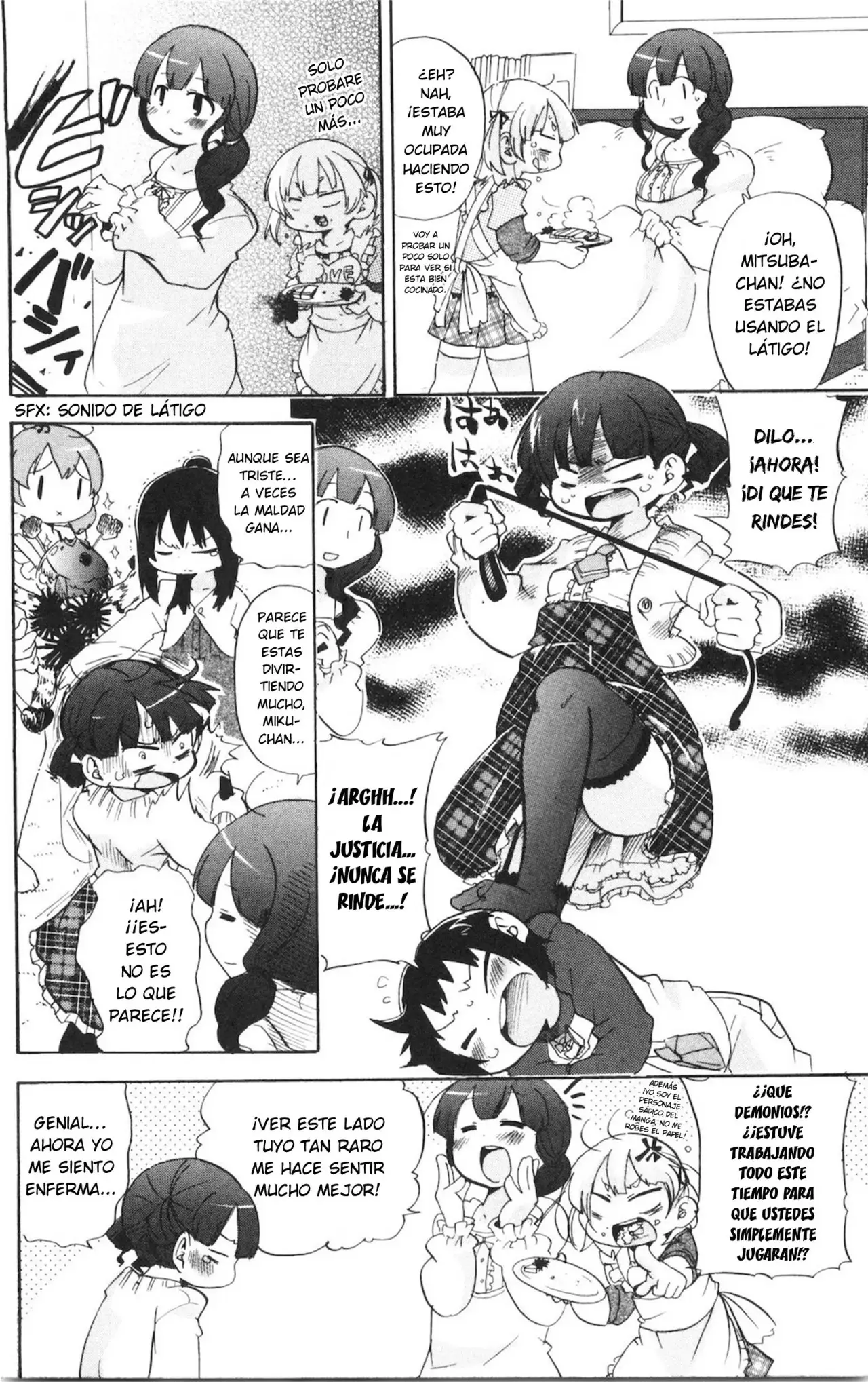 Mitsudomoe capítulo 165, página 9