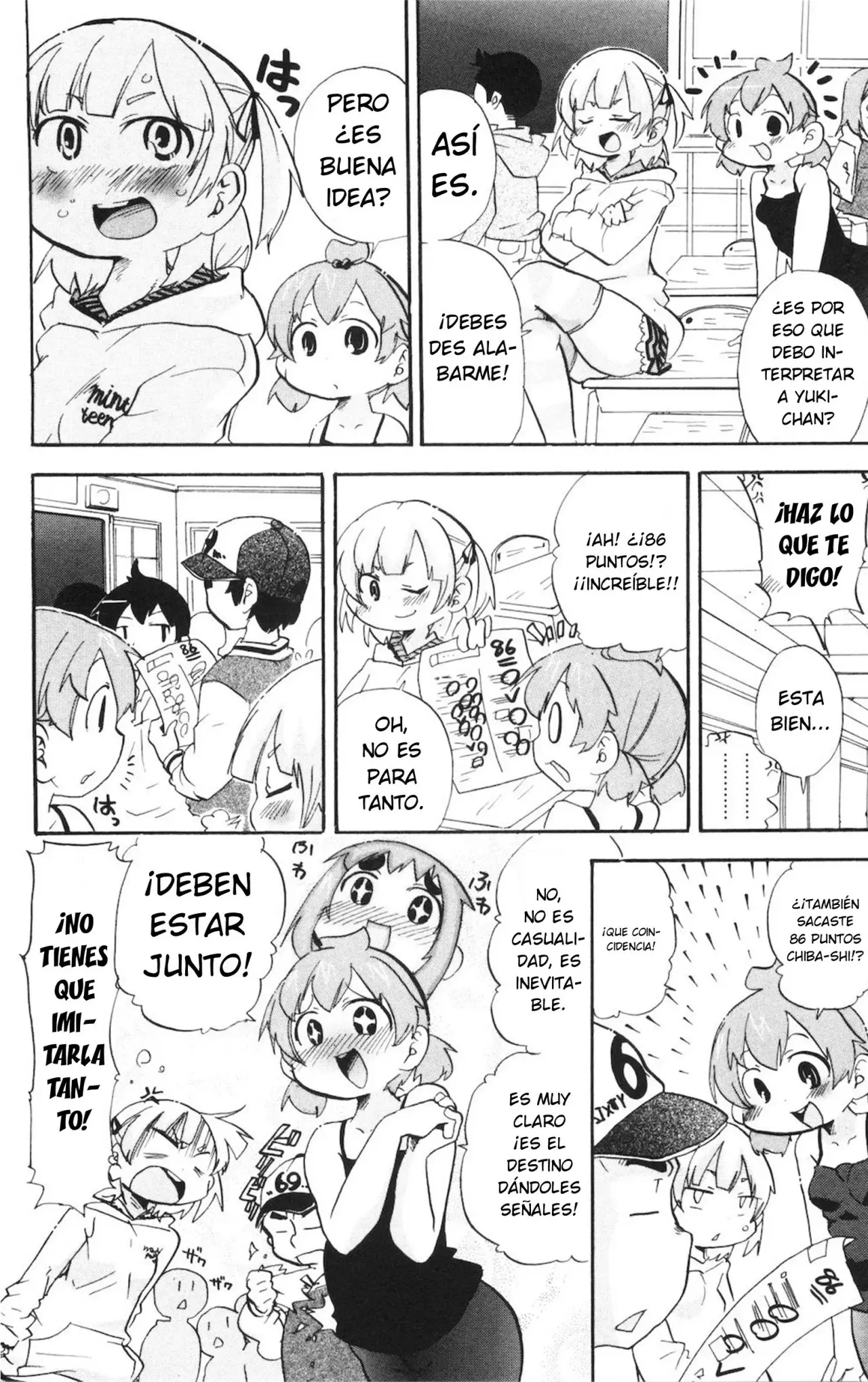 Mitsudomoe capítulo 181, página 5