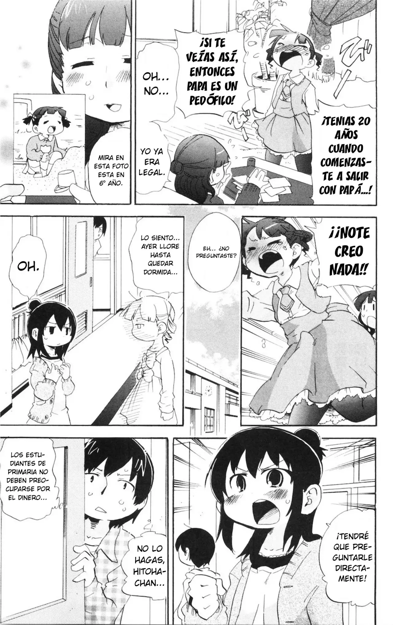 Mitsudomoe capítulo 184, página 8
