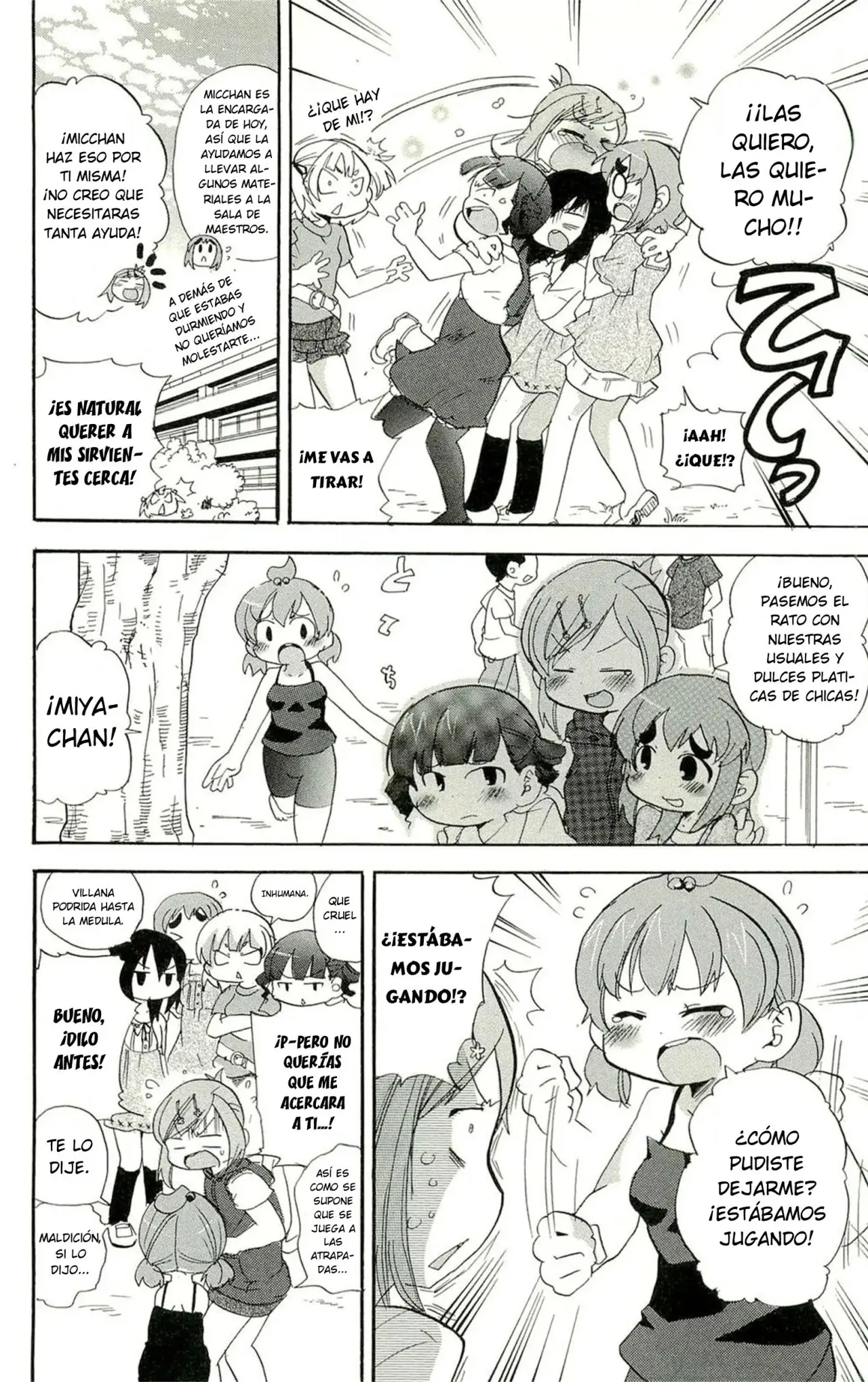Mitsudomoe capítulo 192, página 12