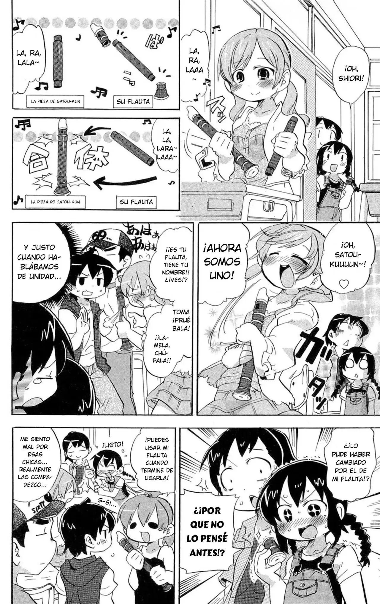 Mitsudomoe capítulo 202, página 9