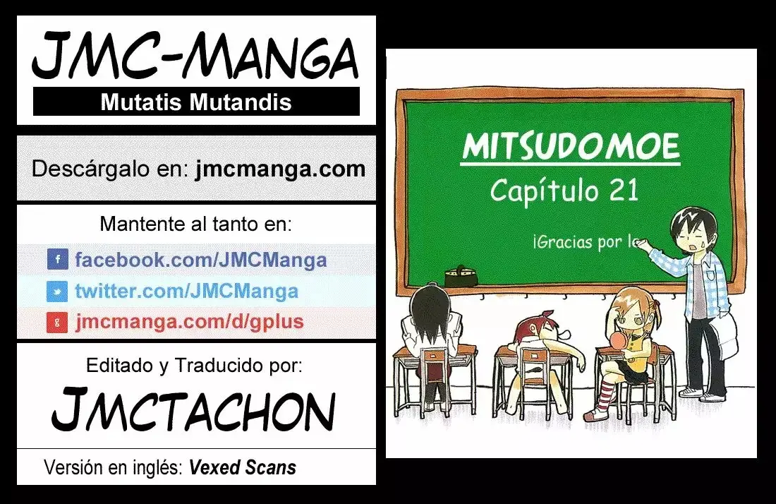 Mitsudomoe capítulo 21, página 1