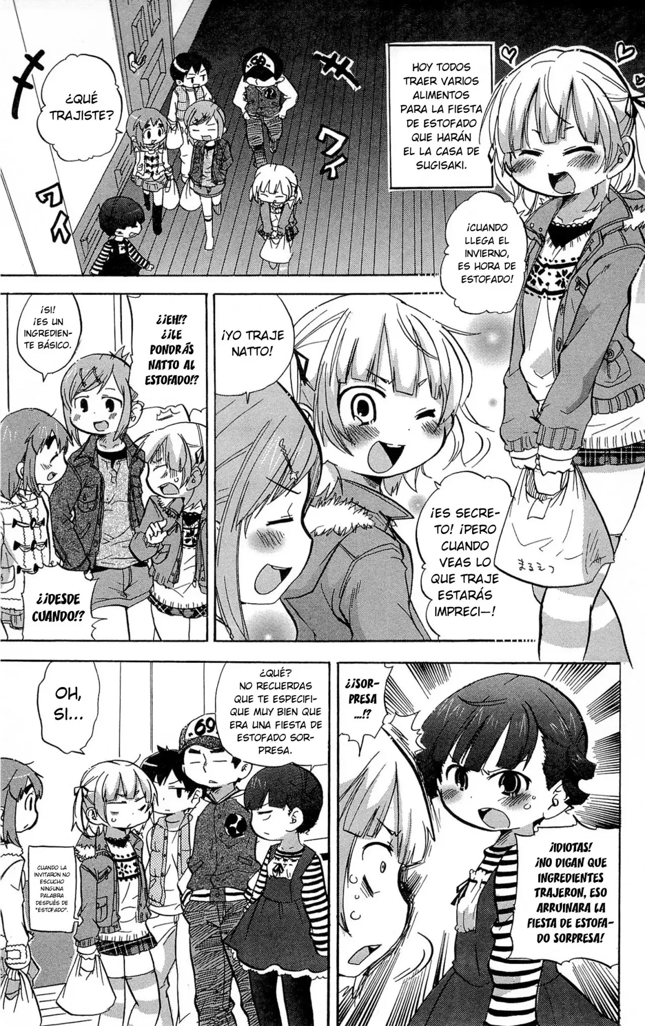 Mitsudomoe capítulo 213, página 4
