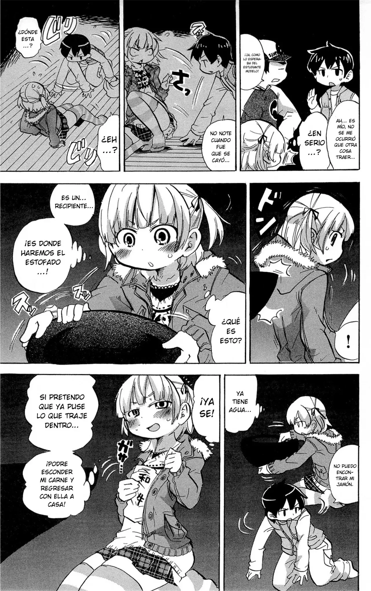 Mitsudomoe capítulo 213, página 8