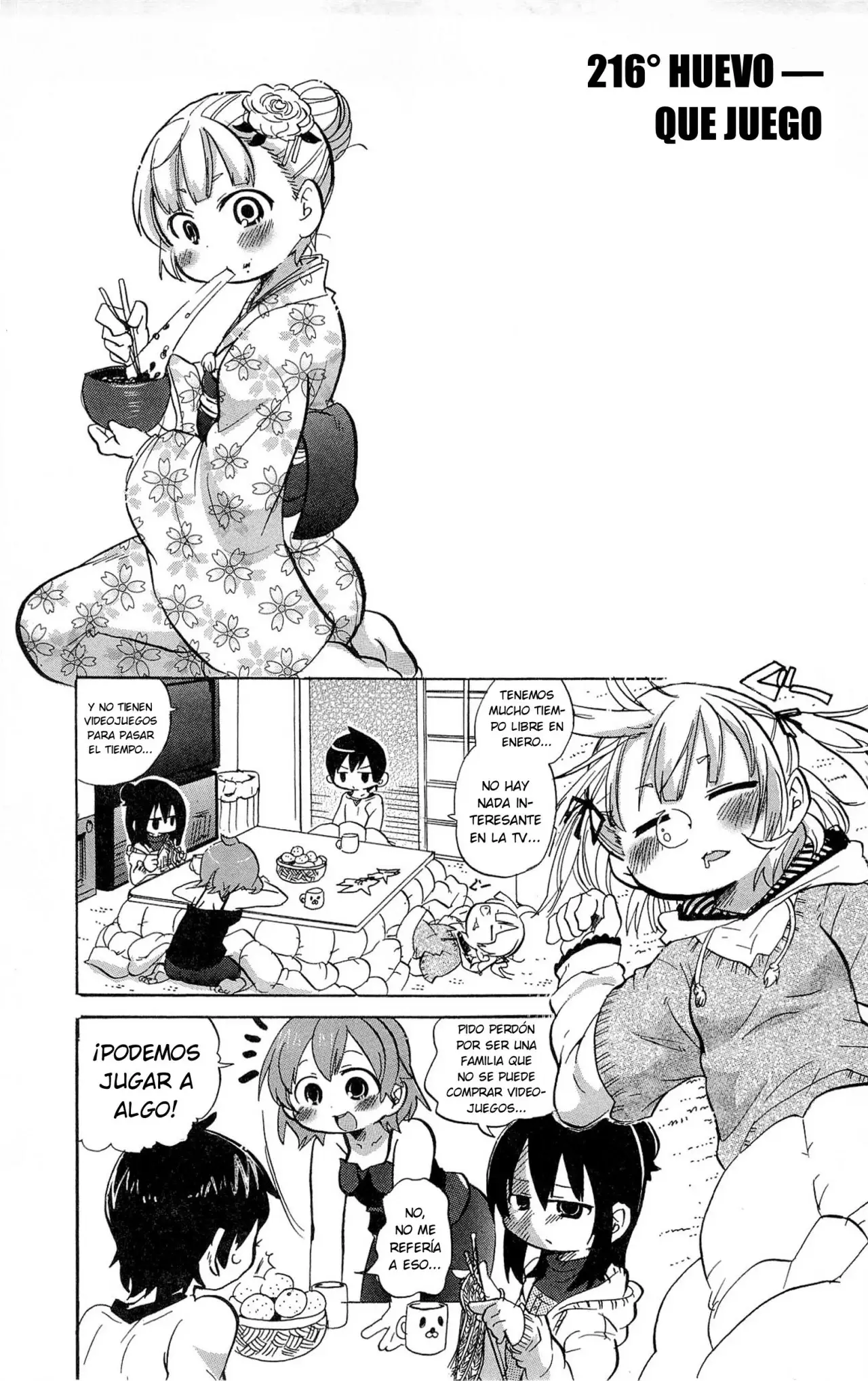 Mitsudomoe capítulo 216, página 2