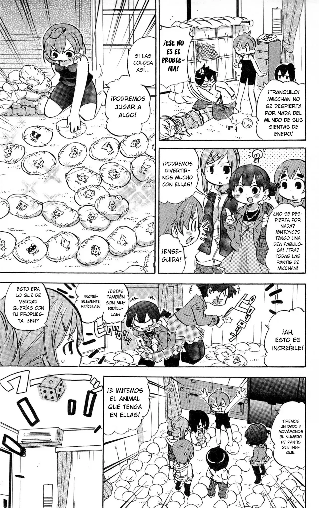 Mitsudomoe capítulo 216, página 4