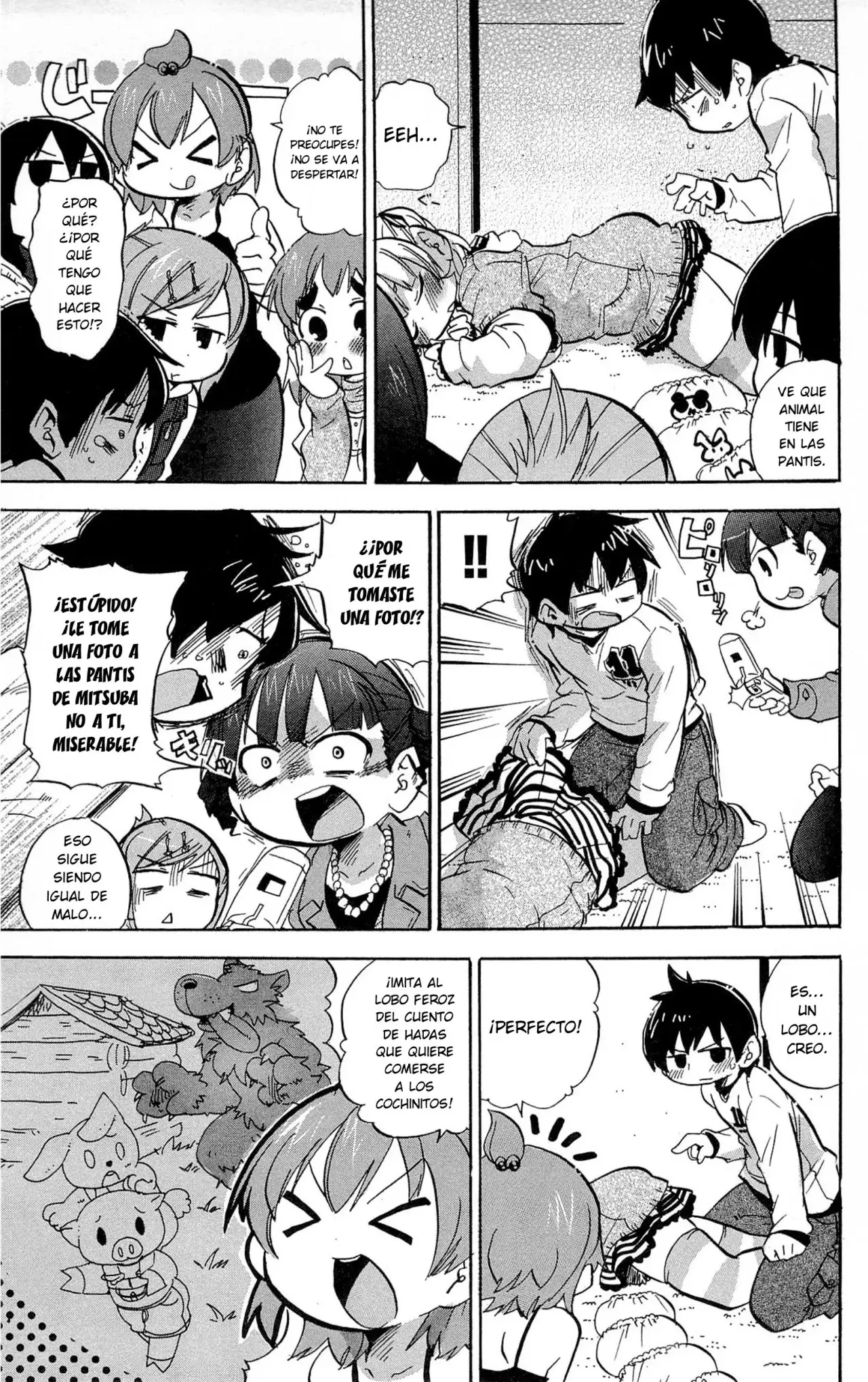Mitsudomoe capítulo 216, página 8