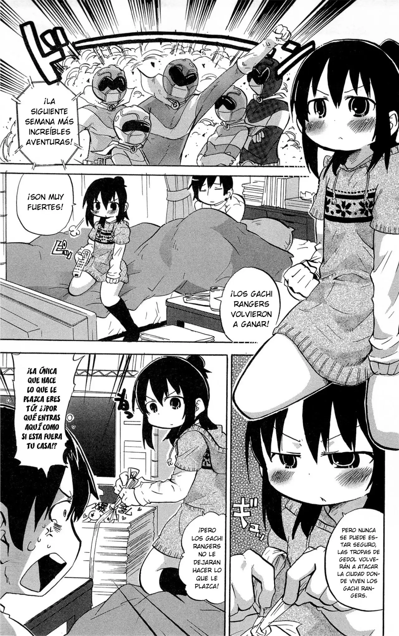 Mitsudomoe capítulo 217, página 4