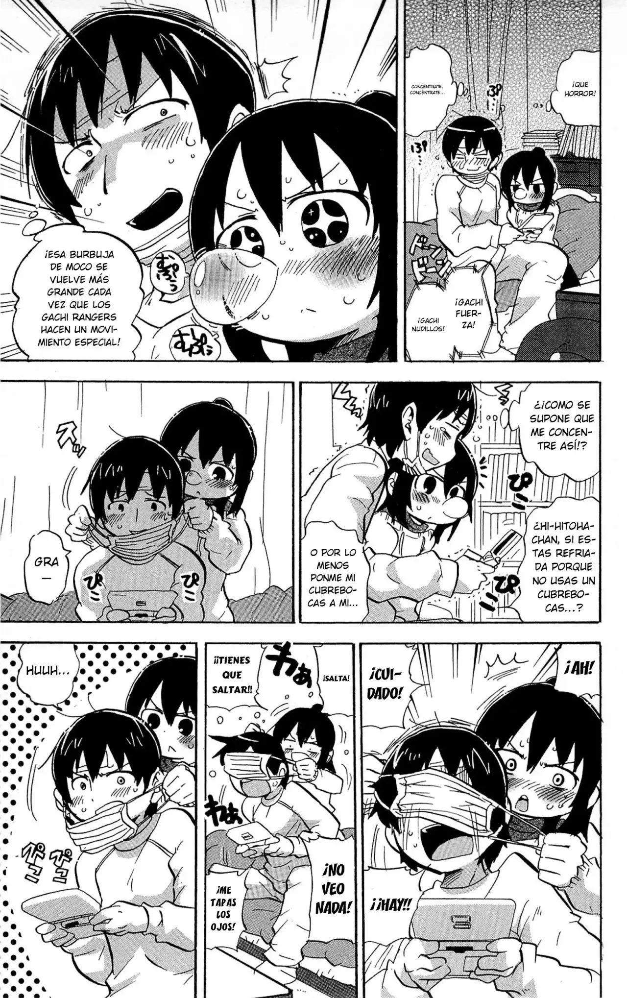 Mitsudomoe capítulo 217, página 10