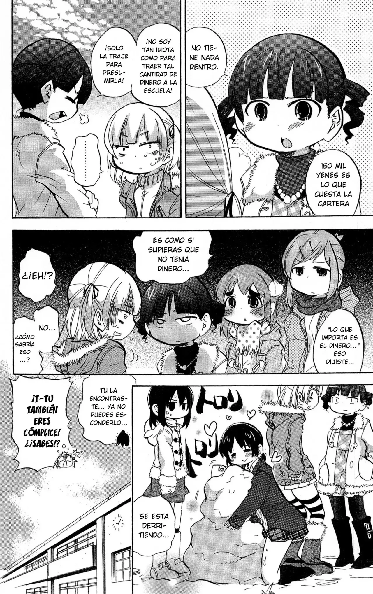 Mitsudomoe capítulo 218, página 9