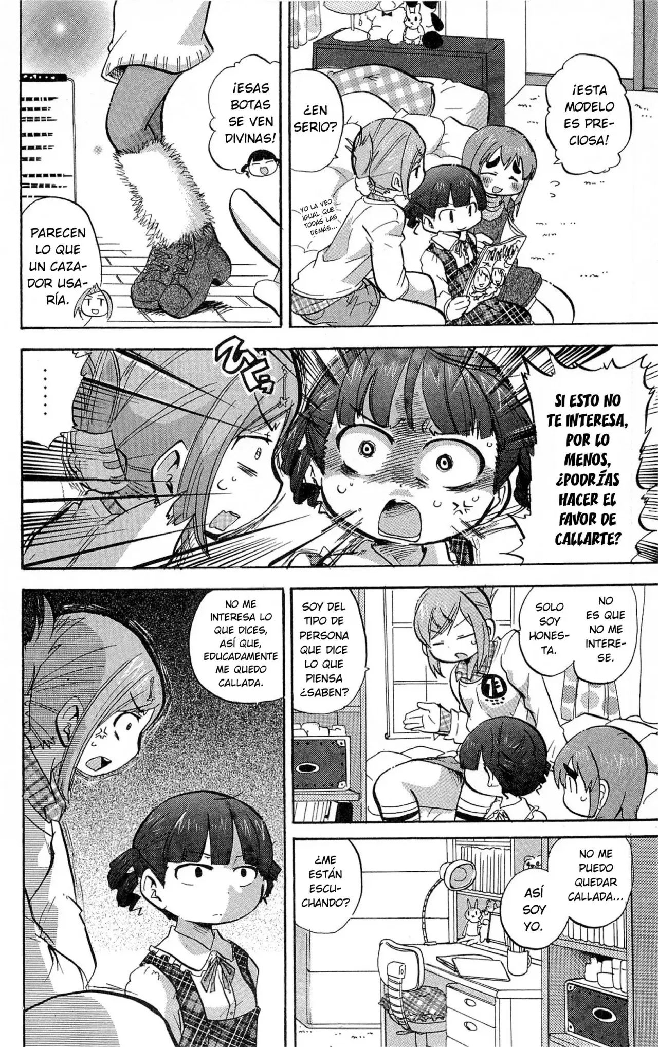 Mitsudomoe capítulo 219, página 3