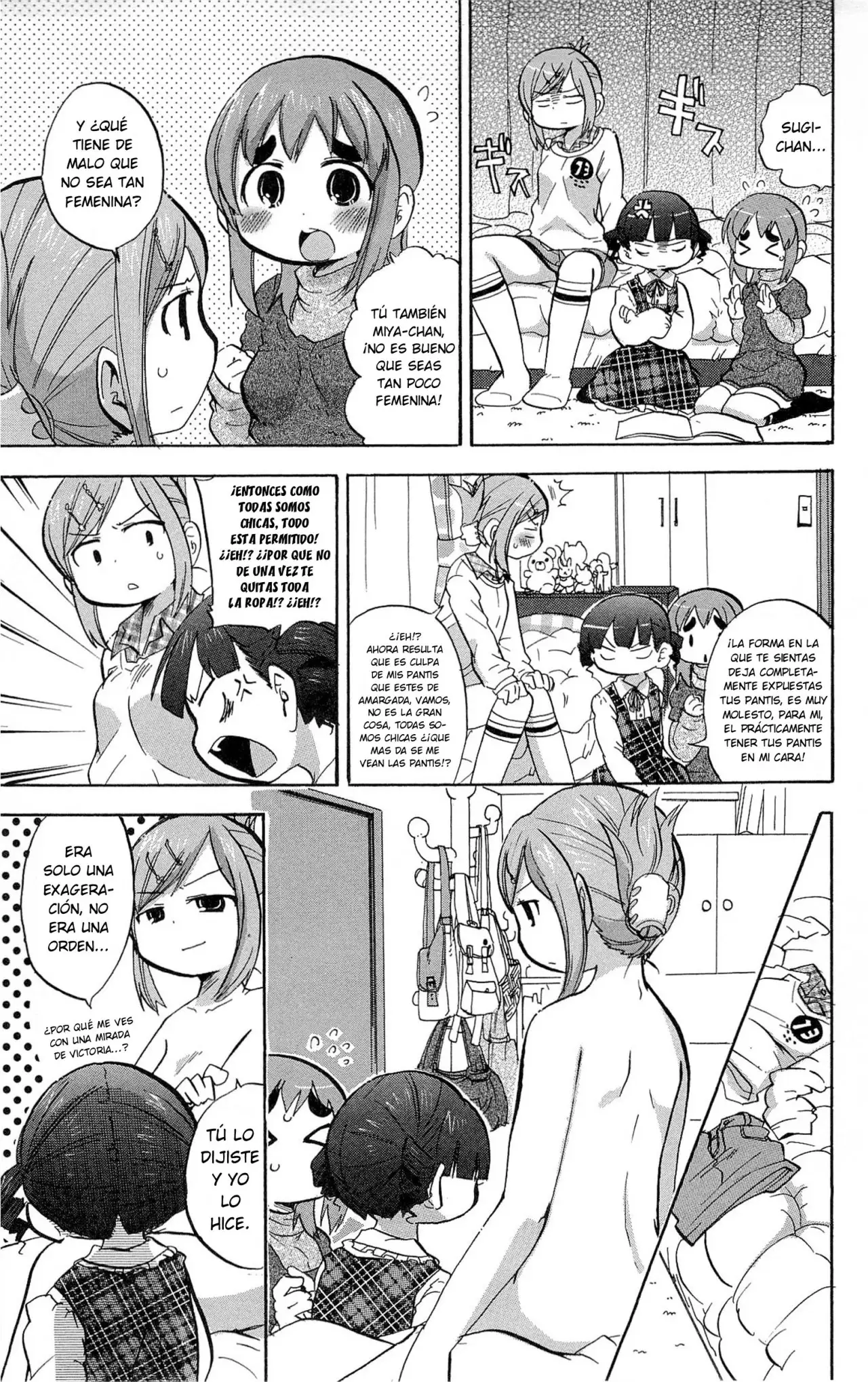 Mitsudomoe capítulo 219, página 4