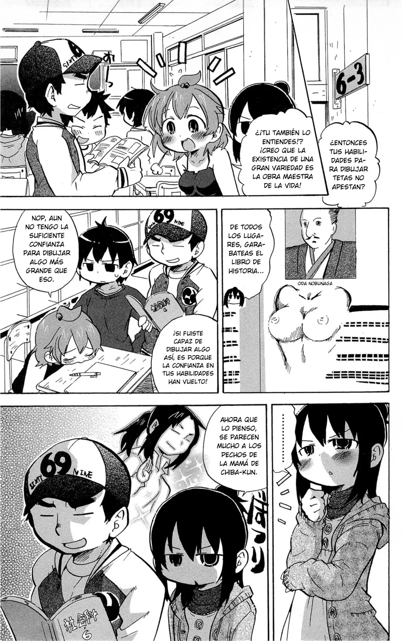 Mitsudomoe capítulo 222, página 8