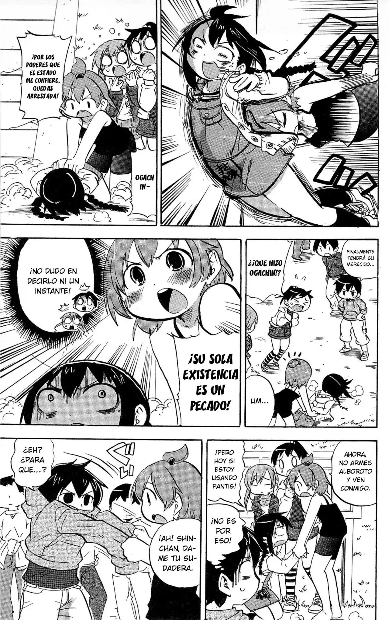 Mitsudomoe capítulo 224, página 8