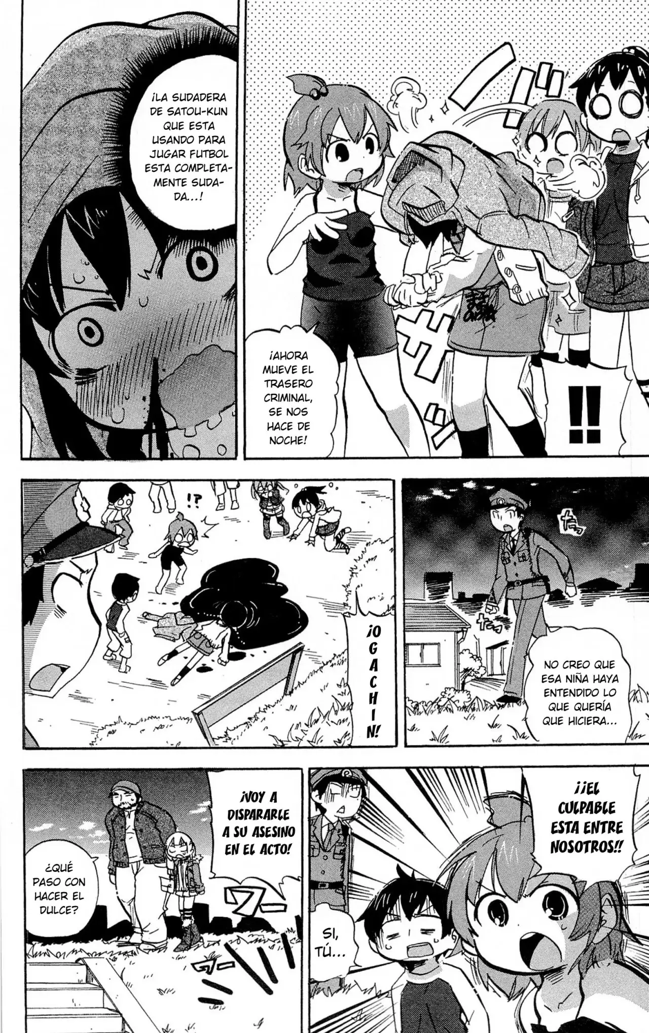 Mitsudomoe capítulo 224, página 9