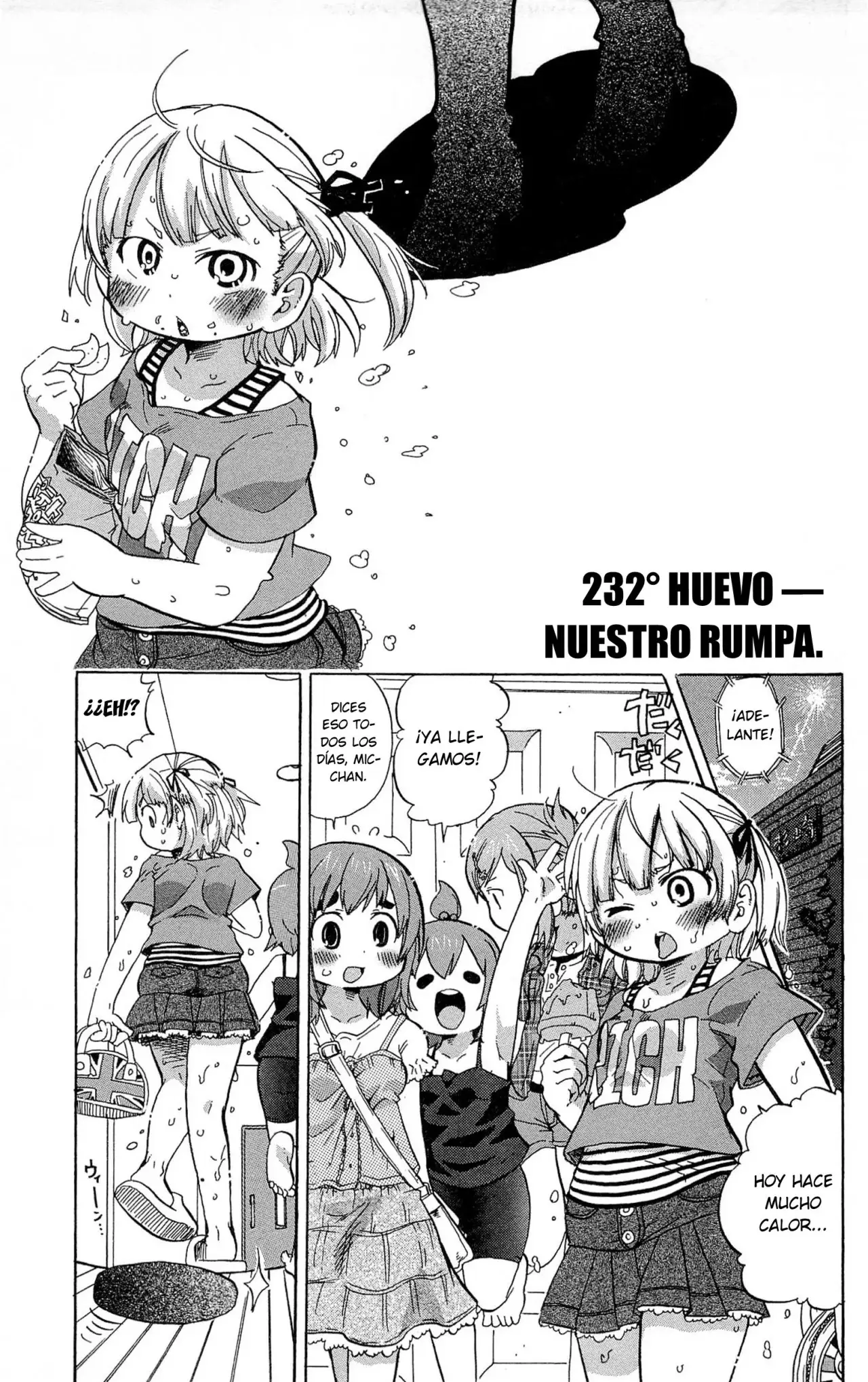 Mitsudomoe capítulo 232, página 2