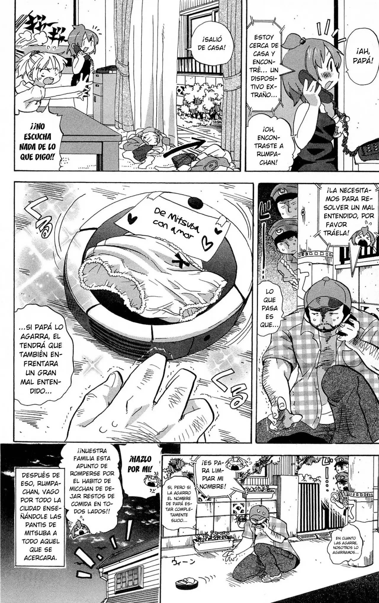 Mitsudomoe capítulo 232, página 9