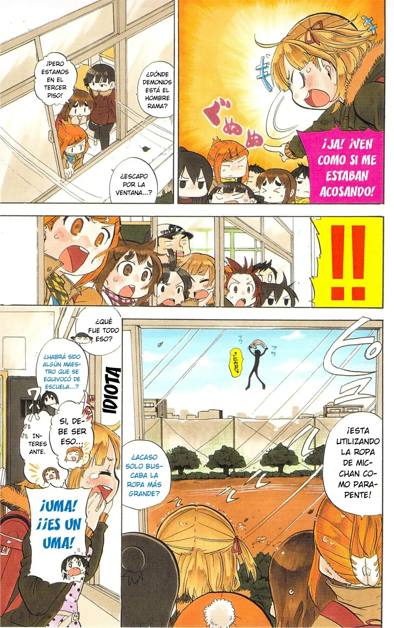 Mitsudomoe capítulo 233, página 7
