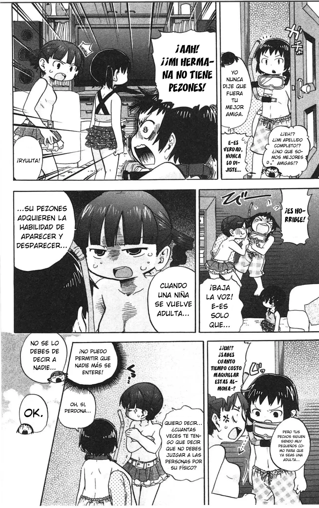 Mitsudomoe capítulo 234, página 7