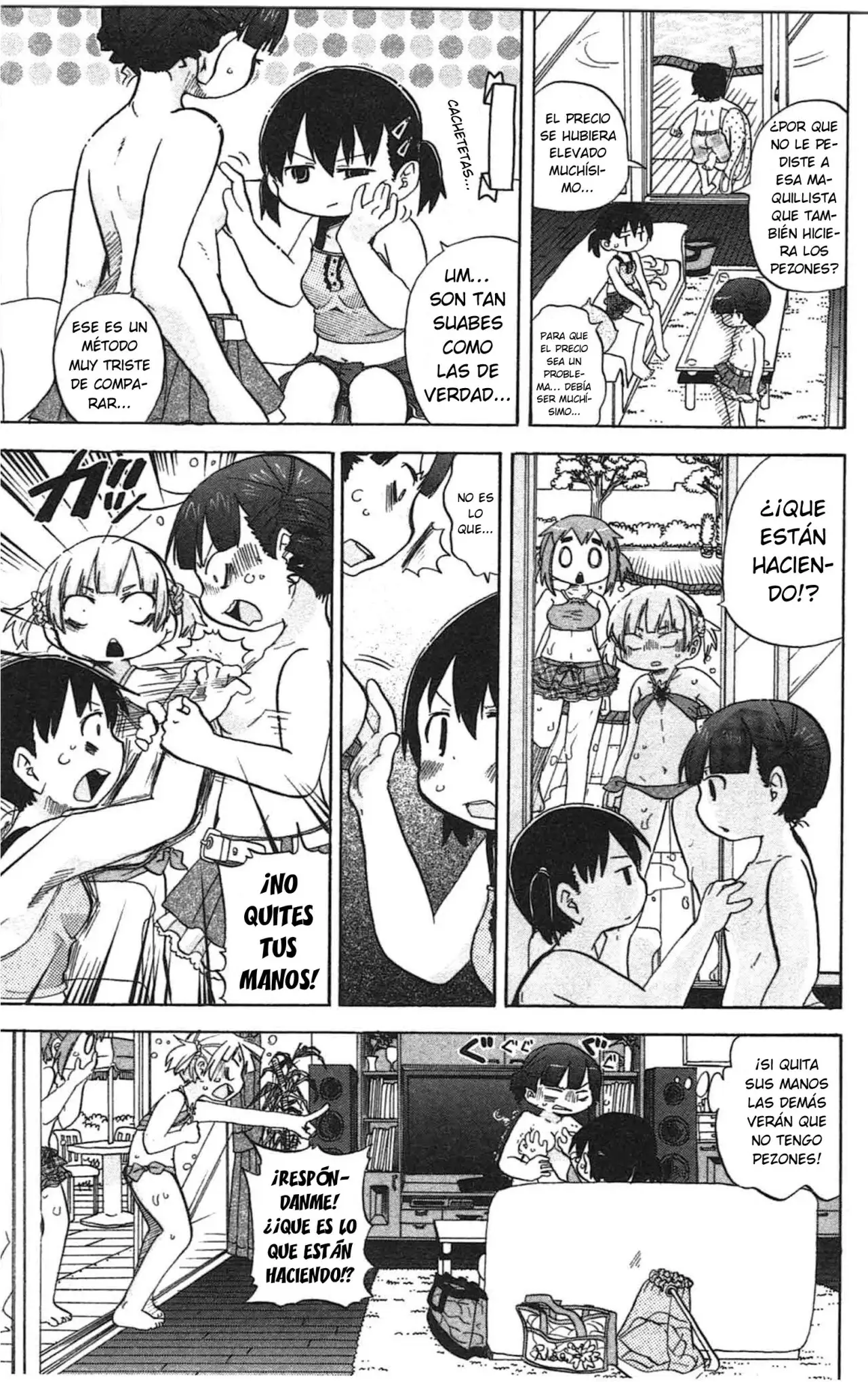 Mitsudomoe capítulo 234, página 8