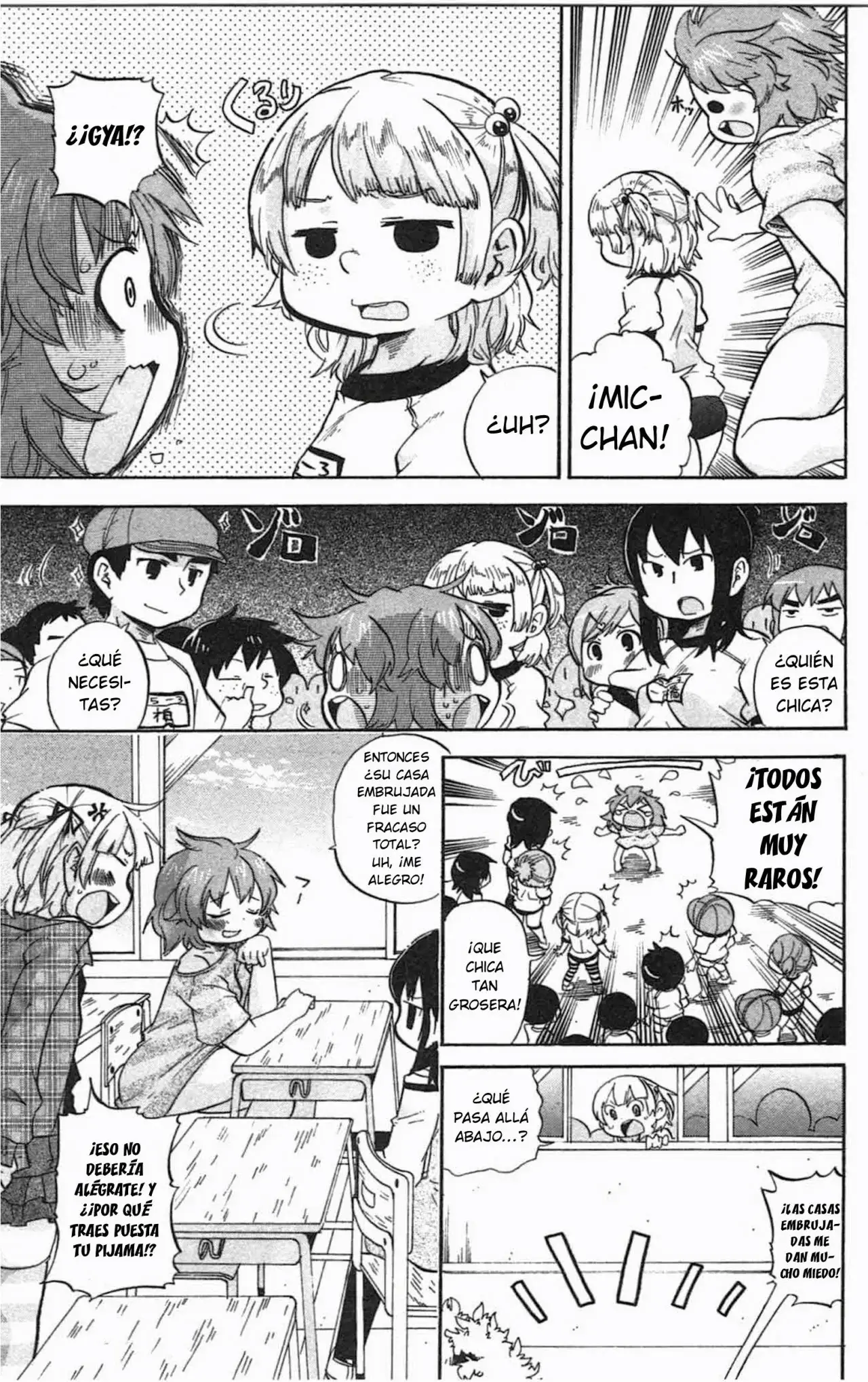Mitsudomoe capítulo 238, página 4
