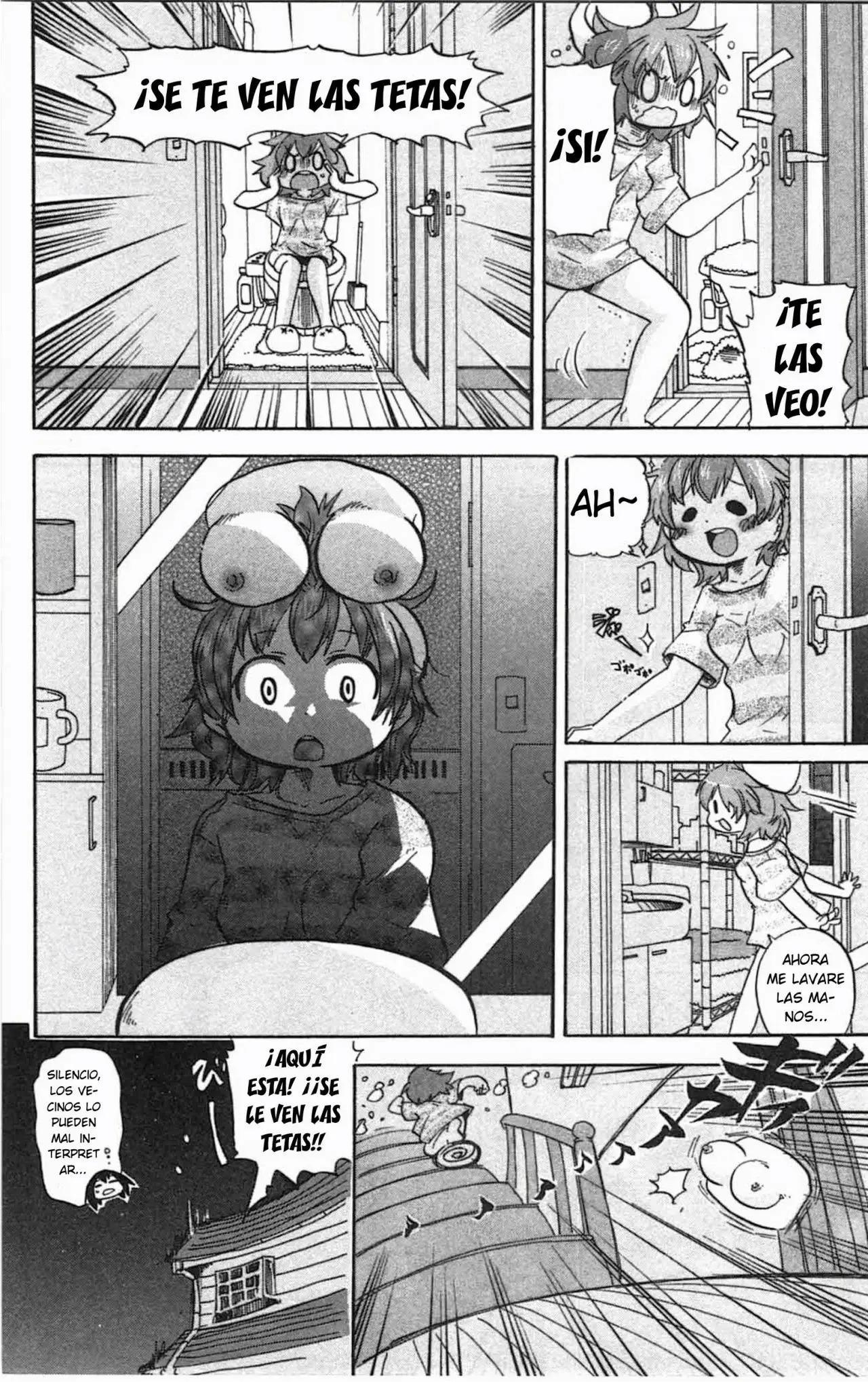 Mitsudomoe capítulo 238, página 9