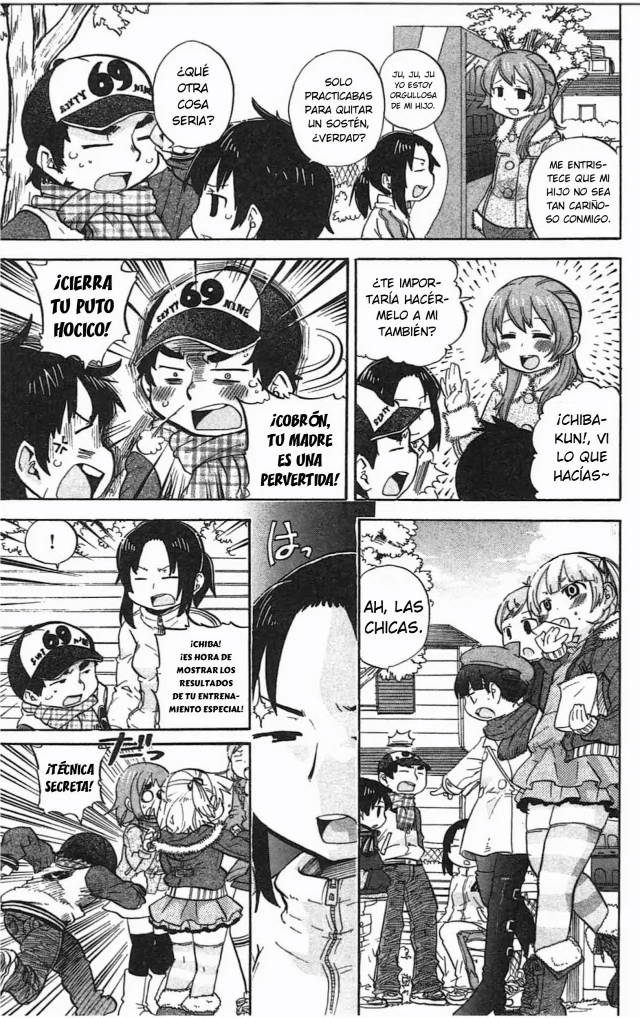 Mitsudomoe capítulo 242, página 4