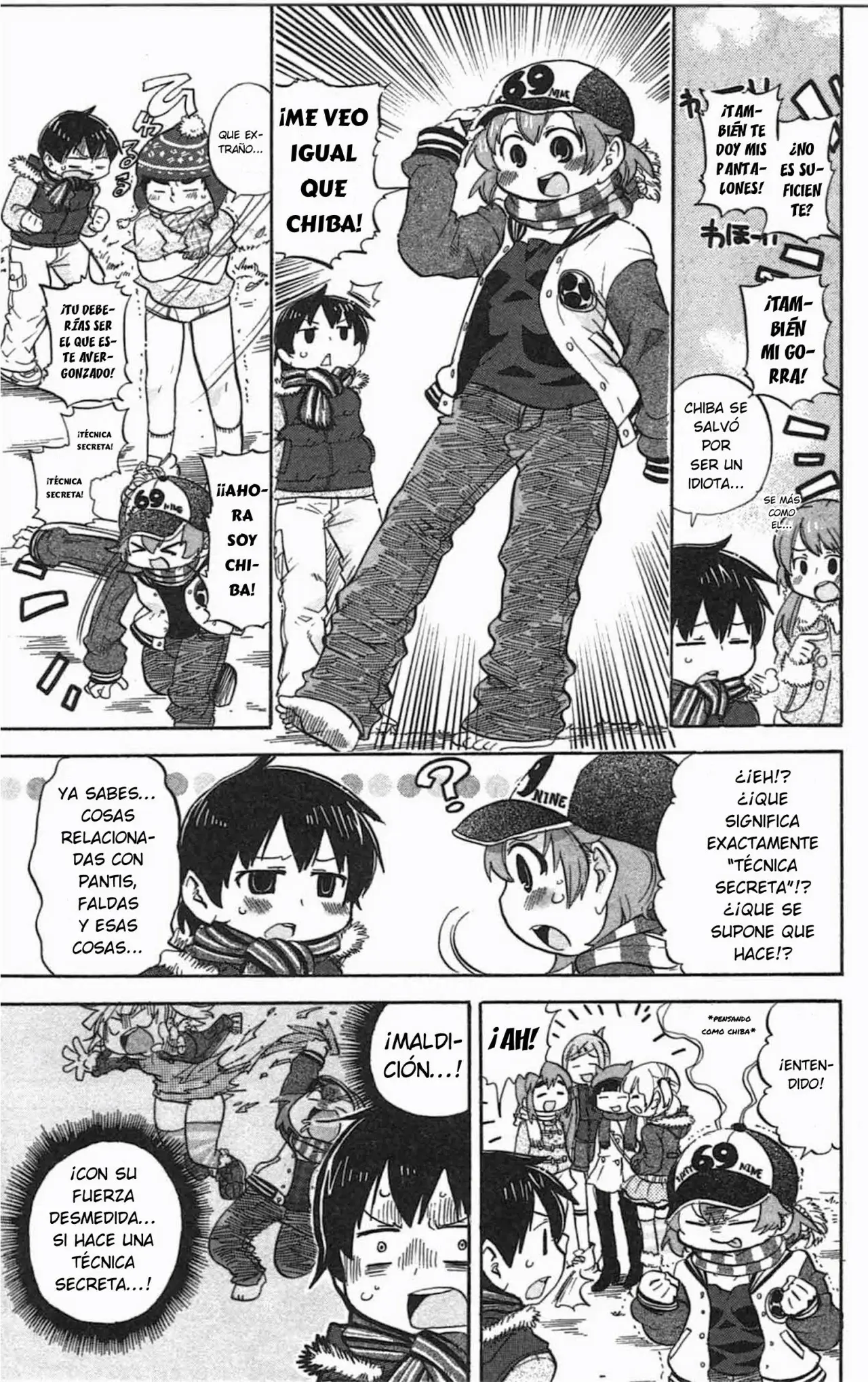 Mitsudomoe capítulo 242, página 8