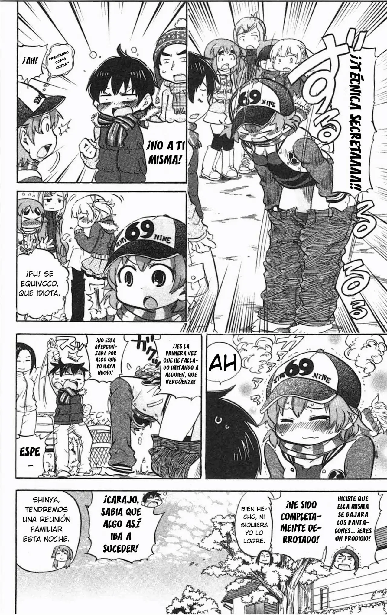 Mitsudomoe capítulo 242, página 9