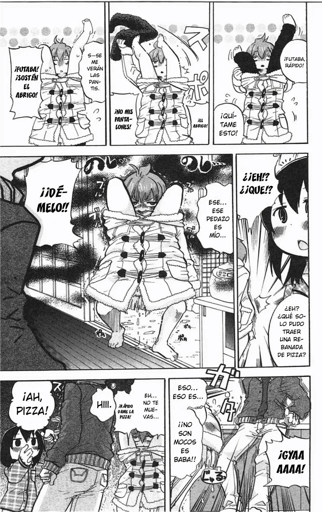 Mitsudomoe capítulo 244, página 8
