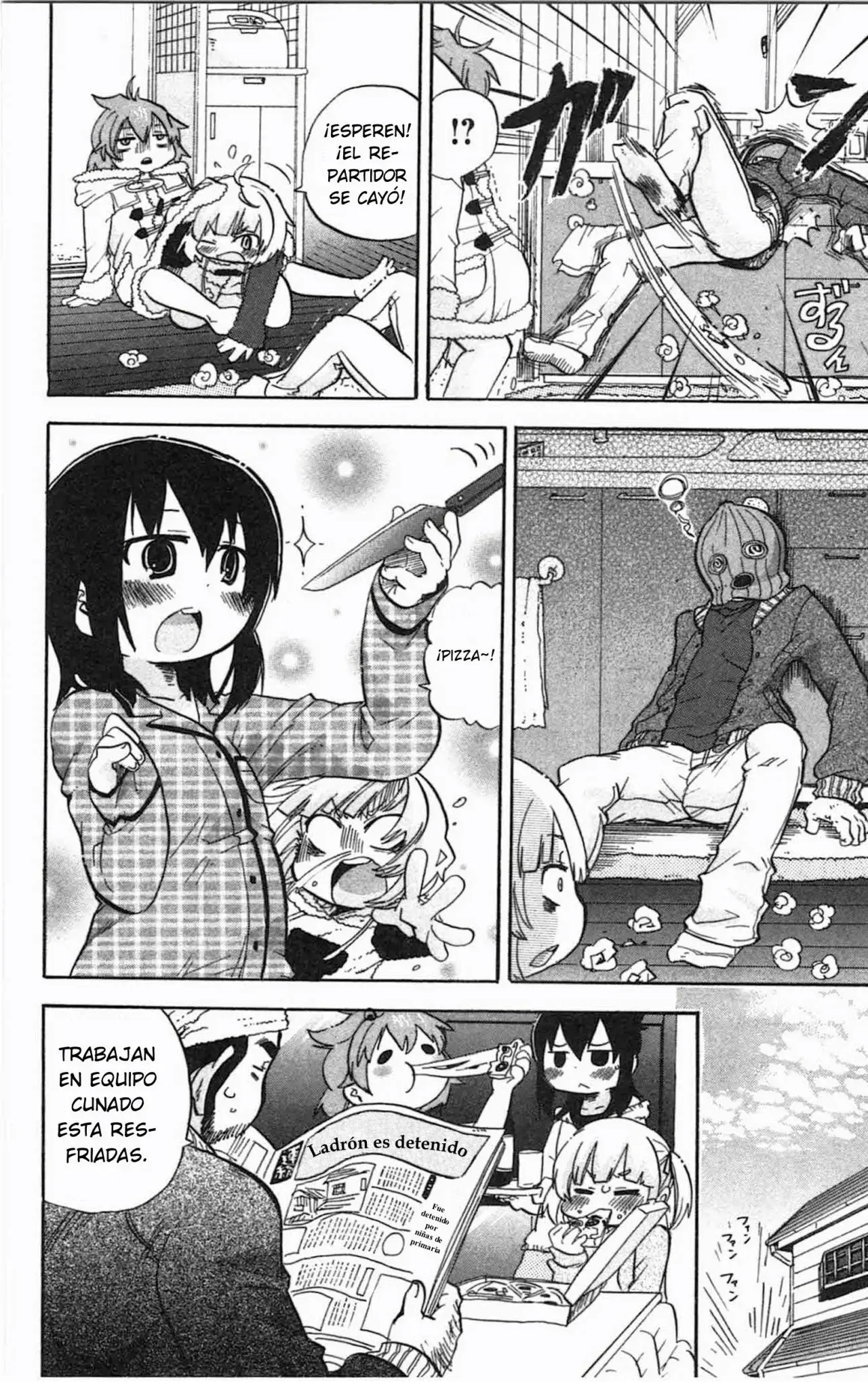Mitsudomoe capítulo 244, página 9