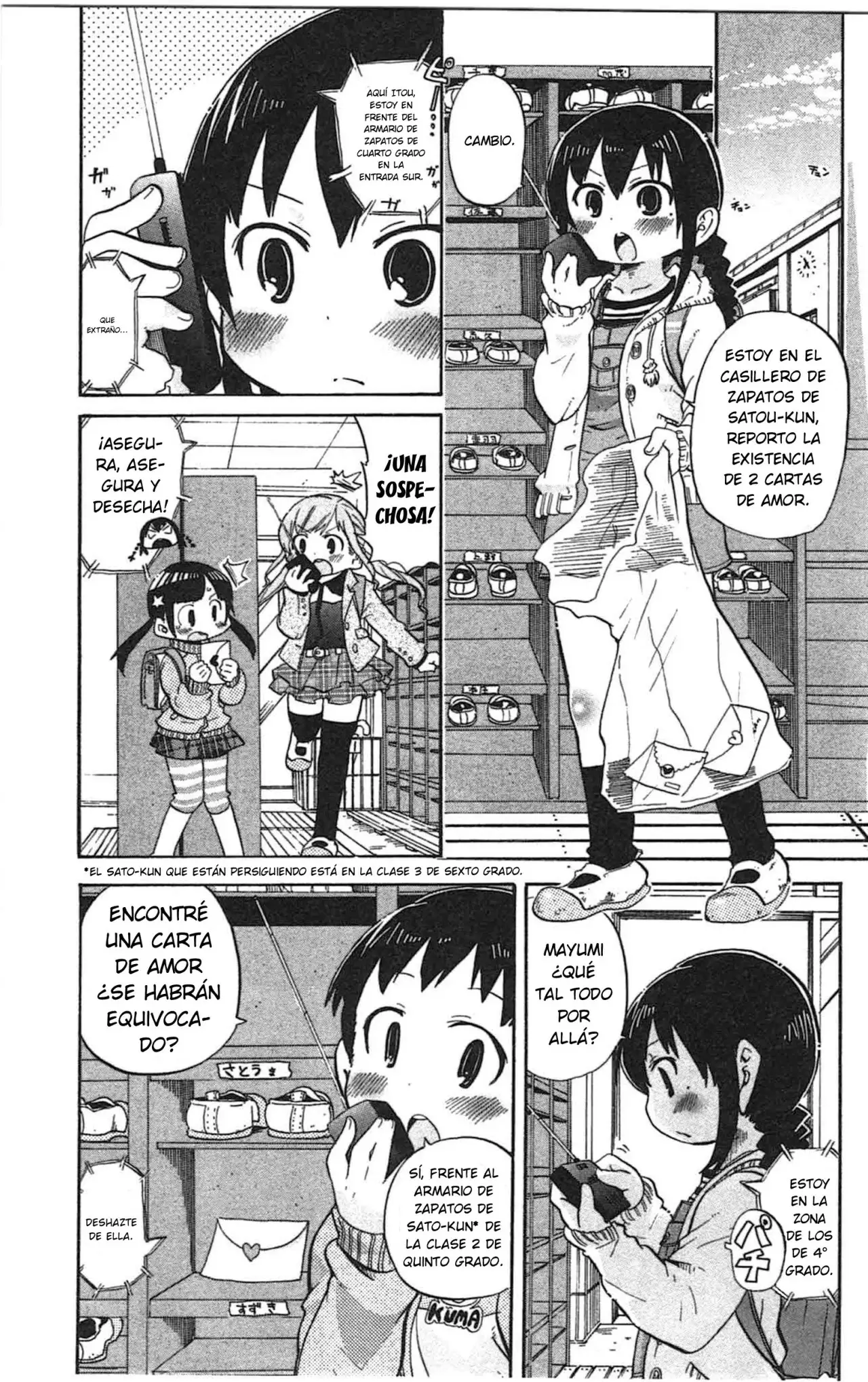 Mitsudomoe capítulo 245, página 4