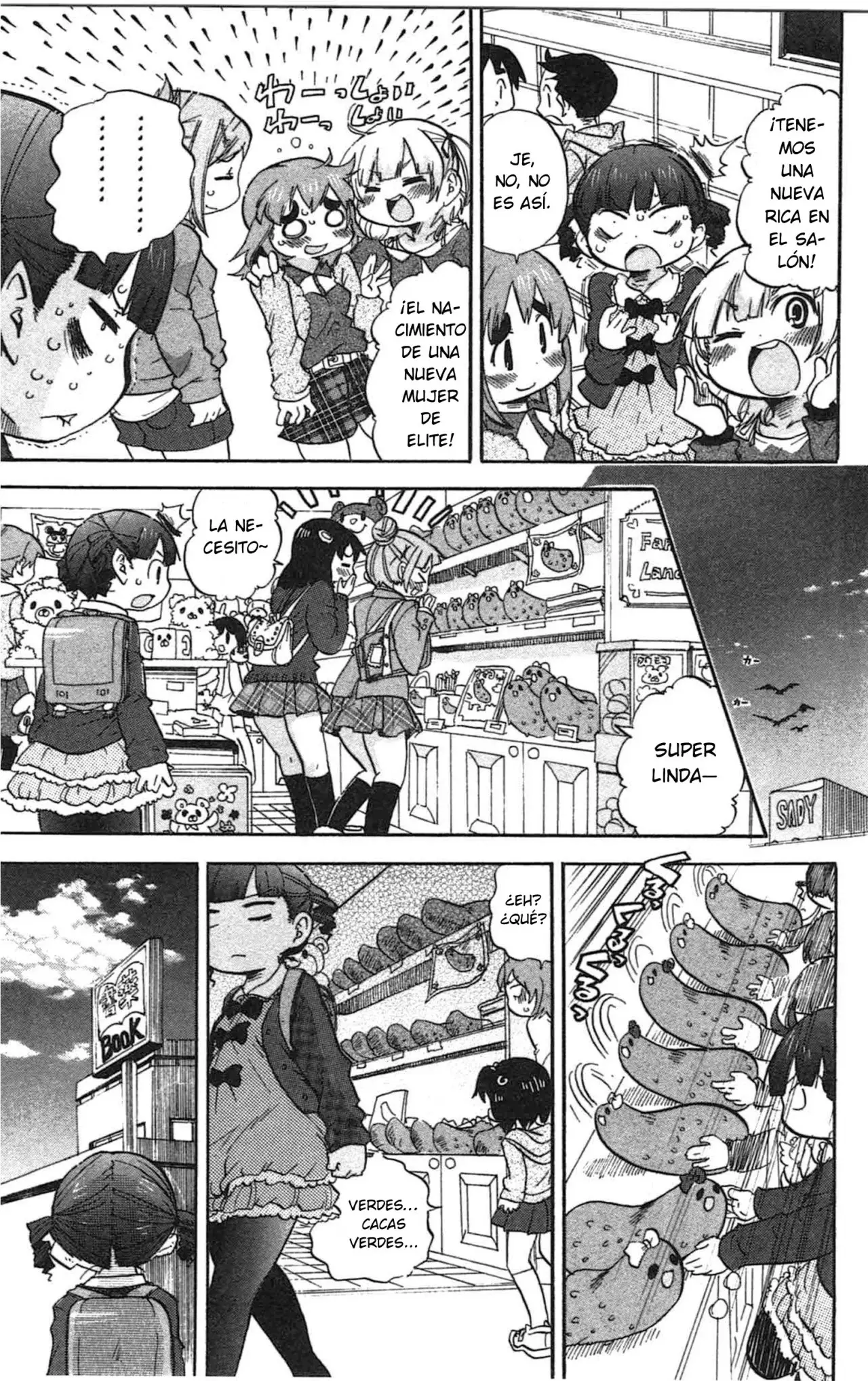 Mitsudomoe capítulo 246, página 4