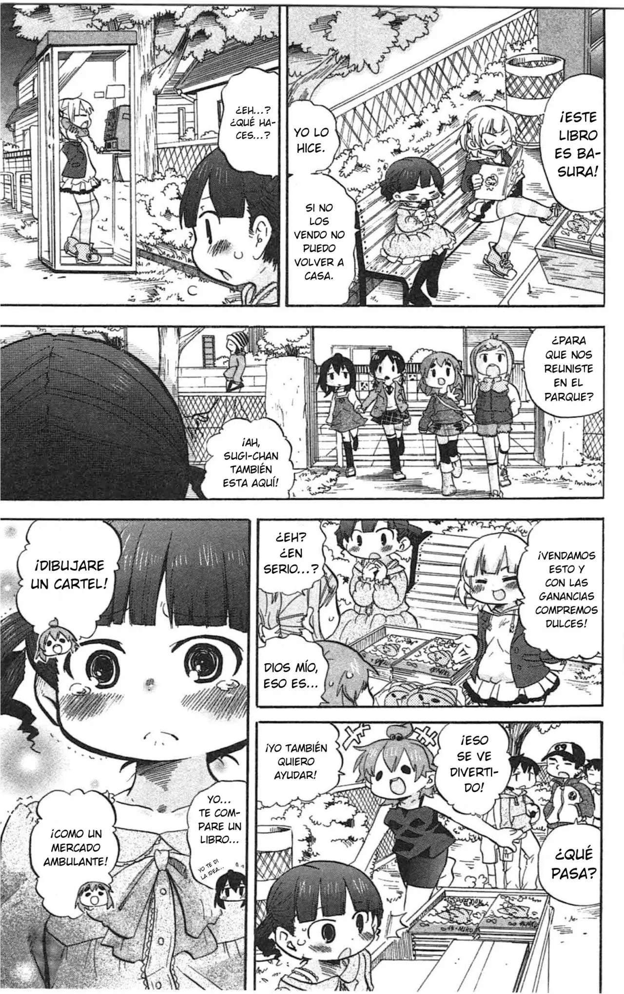 Mitsudomoe capítulo 246, página 8