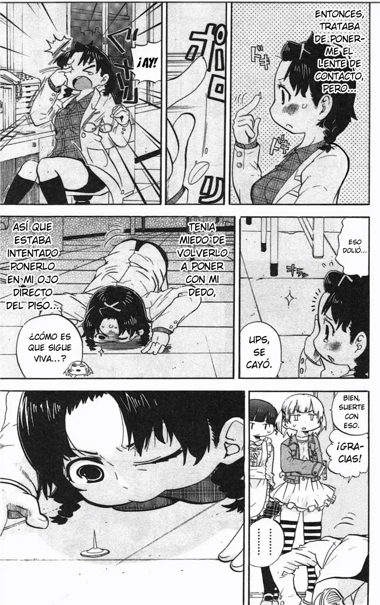 Mitsudomoe capítulo 247, página 4