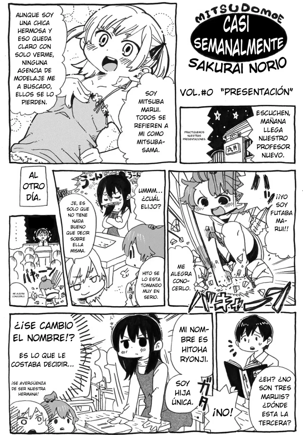 Mitsudomoe capítulo 248, página 11