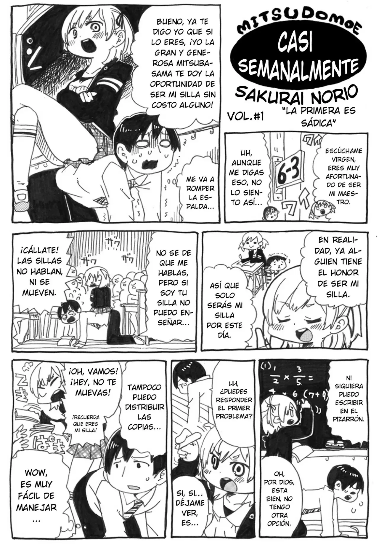 Mitsudomoe capítulo 248, página 12