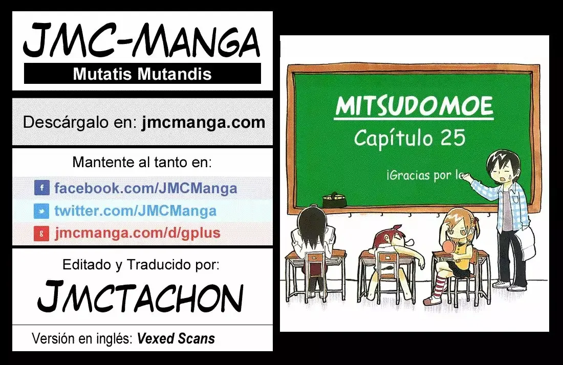 Mitsudomoe capítulo 25, página 1